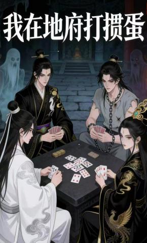 短剧《我在地府打掼蛋》海报