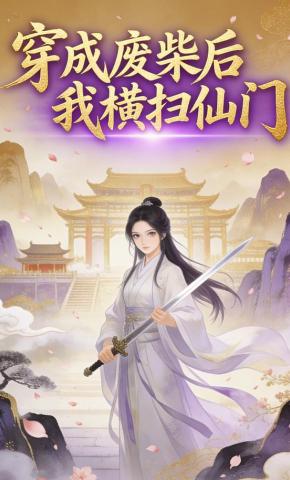 短剧《穿成废柴后我横扫仙门》海报