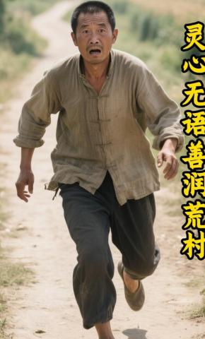 短剧《灵心无语善润荒村》海报