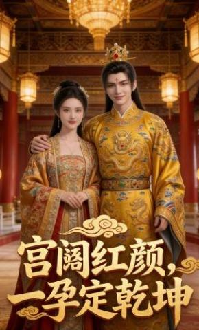 短剧《宫阙红颜，一孕定乾坤》海报