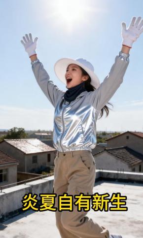 短剧《炎夏自有新生》海报