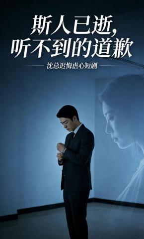 短剧《斯人已逝，听不到的道歉》海报