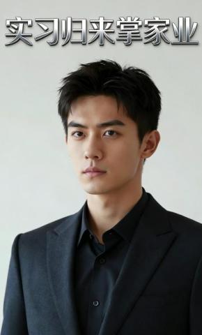 短剧《实习归来掌家业》海报