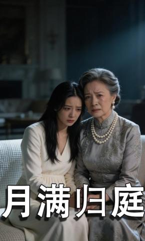 短剧《月满归庭》海报