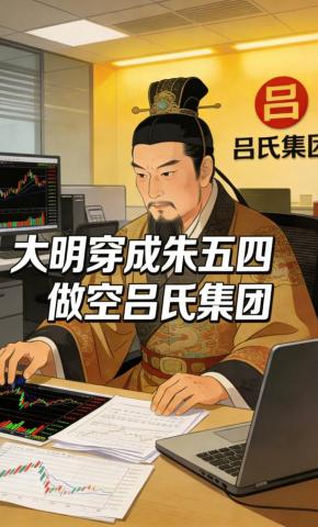 短剧《大明穿成朱五四做空吕氏集团》海报