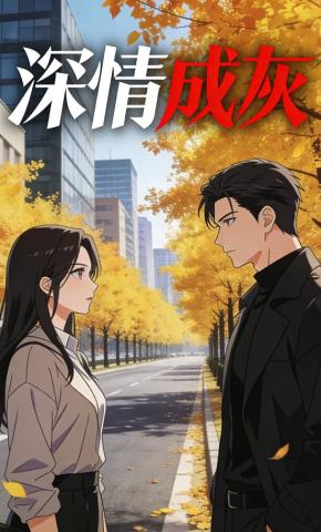 短剧《深情成灰》海报