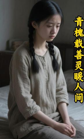 短剧《青槐载善灵暖人间》海报