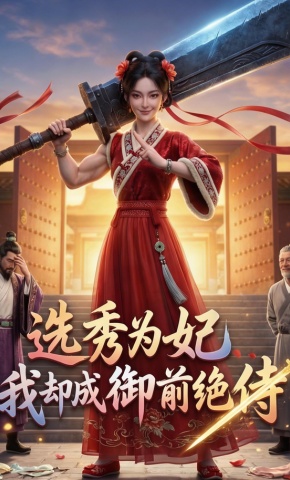 短剧《选秀为妃我却成御前绝侍》海报