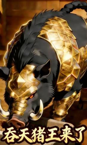 短剧《吞天猪王来了》海报