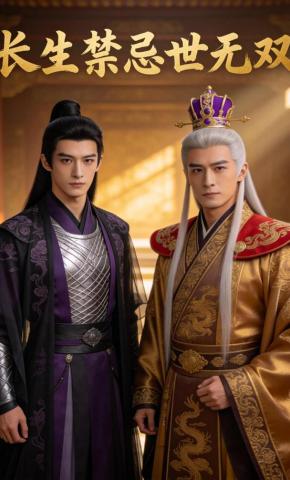 短剧《长生禁忌世无双》海报