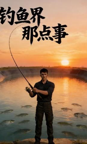 短剧《钓鱼界那点事》海报