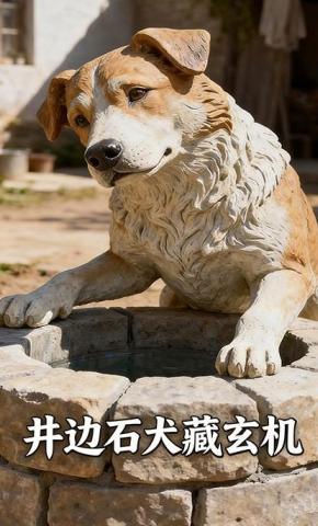 短剧《井边石犬藏玄机》海报