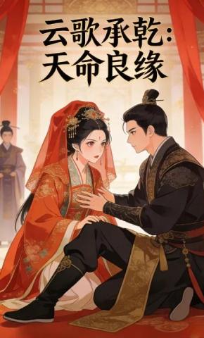 短剧《云歌承乾：天命良缘》海报