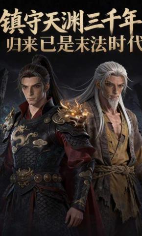 短剧《镇守天渊三千年，归来已是末法时代》海报