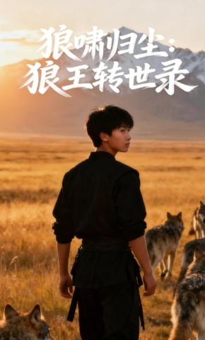 短剧《狼啸归尘：狼王转世录》海报