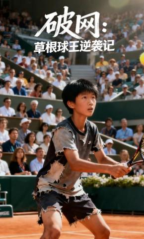 短剧《破网：草根球王逆袭记》海报