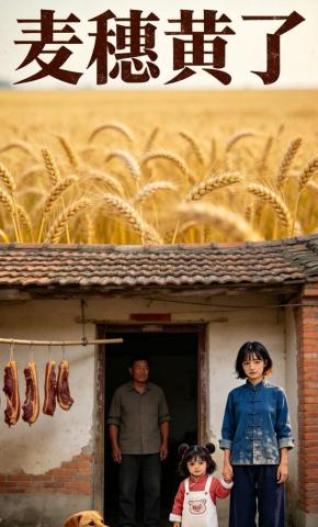 短剧《麦穗黄了》海报