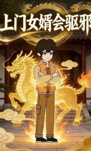 短剧《上门女婿会驱邪》海报