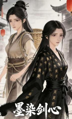 短剧《墨染剑心》海报