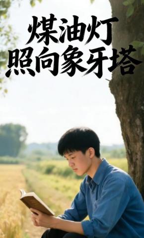 短剧《煤油灯照向象牙塔》海报