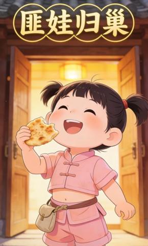 短剧《匪娃归巢》海报