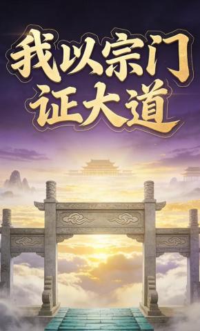 短剧《我以宗门证大道》海报