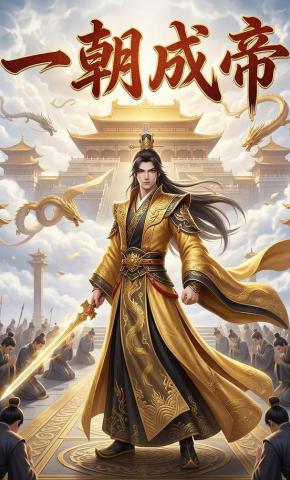 短剧《一朝成帝》海报