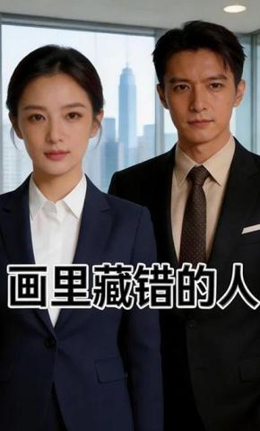 短剧《画里藏错的人》海报