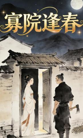 短剧《寡院逢春》海报