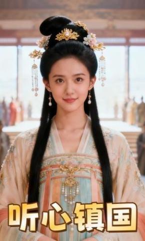 短剧《听心镇国》海报
