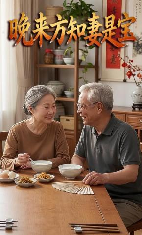 短剧《晚来方知妻是宝》海报