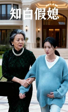 短剧《知白假媳》海报