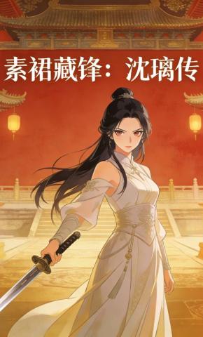 短剧《素裙藏锋：沈璃传》海报