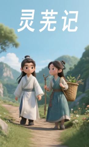 短剧《灵芜记》海报