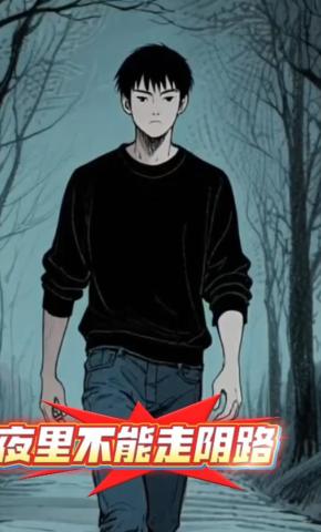 短剧《夜里不能走阴路》海报