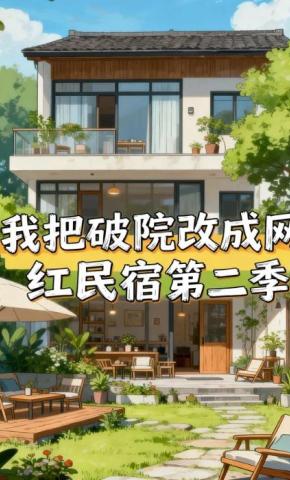 短剧《我把破院改成网红民宿第二季》海报