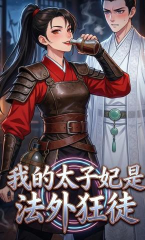 短剧《我的太子妃是法外狂徒》海报