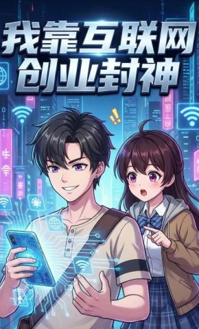 短剧《我靠互联网创业封神》海报