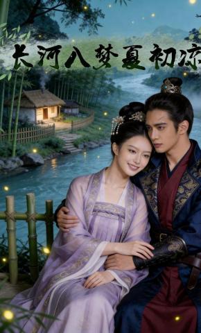 短剧《长河入梦夏初凉》海报