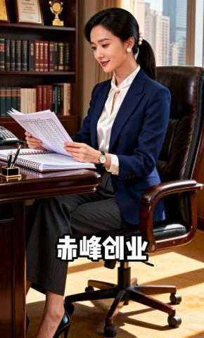 短剧《赤峰创业》海报