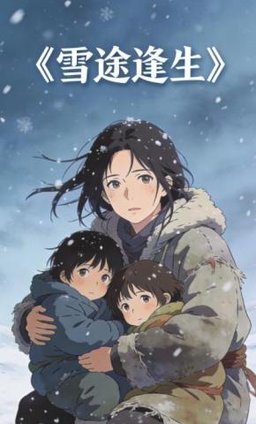 短剧《雪途逢生》海报