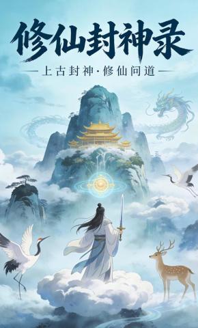 短剧《修仙封神录》海报