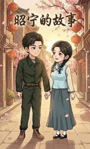 短剧《昭宁的故事》海报