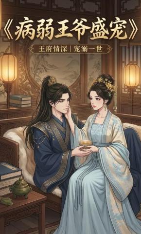 短剧《病弱王爷盛宠》海报