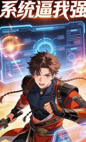 短剧《系统逼我强》海报