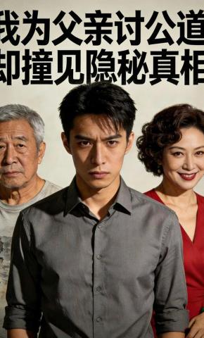短剧《我为父亲讨公道，却撞见隐秘真相》海报