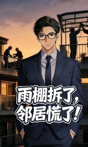 短剧《雨棚拆了，邻居慌了！》海报