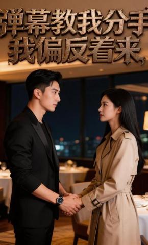 短剧《弹幕教我分手，我偏反着来》海报
