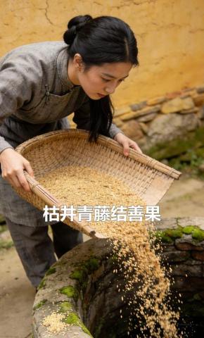 短剧《枯井青藤结善果》海报