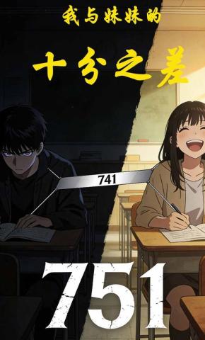 短剧《我与妹妹的十分之差》海报